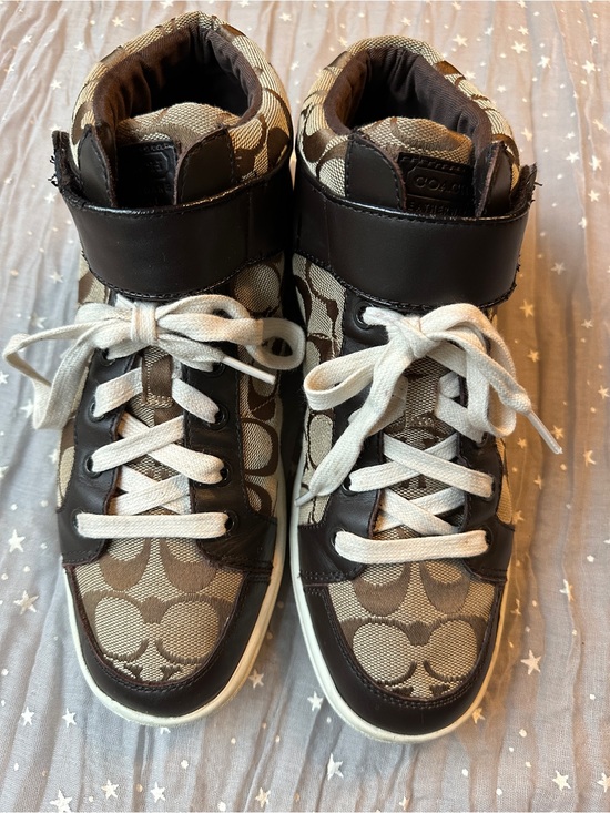 Coach Shoes - Coach Zoey High-Tops 9-1/2